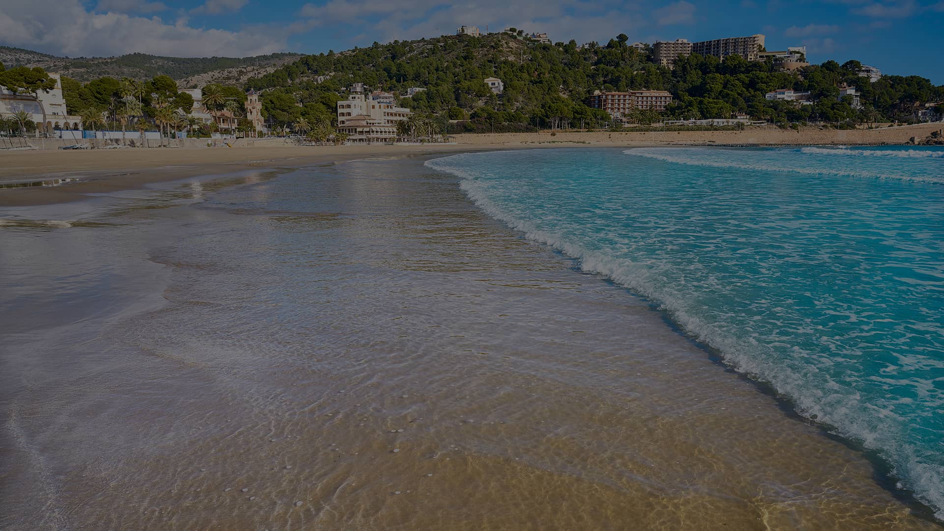 Benicasim beach, in Castellón